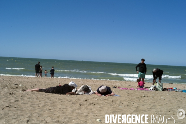 Illustration plages à Villers sur Mer