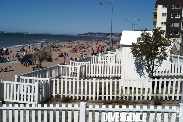 Illustration plages à Villers sur Mer