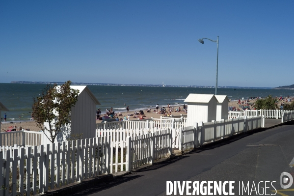 Illustration plages à Villers sur Mer