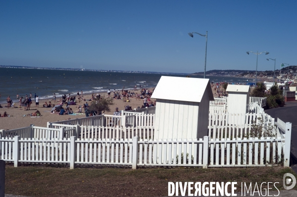 Illustration plages à Villers sur Mer