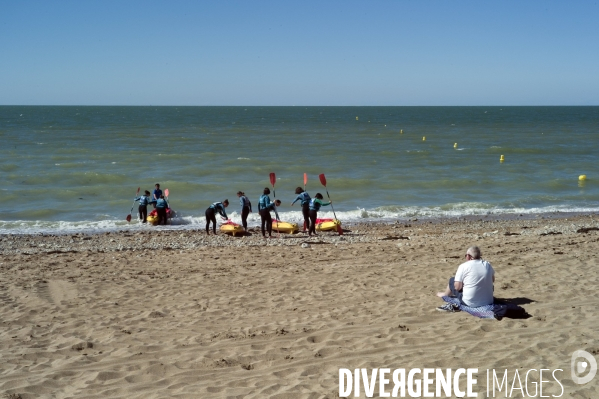 Illustration plages à Villers sur Mer