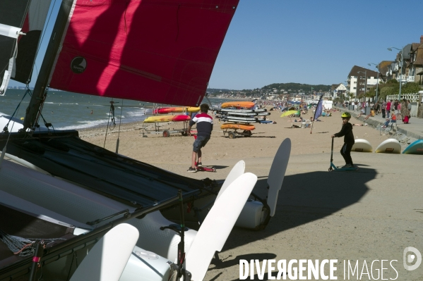 Illustration plages à Villers sur Mer