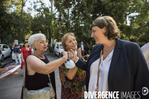Journée éléctorale à la mairie du 6-8 à Marseille