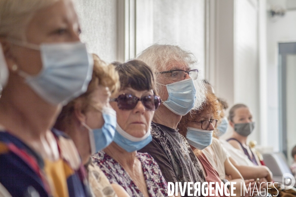 Journée éléctorale à la mairie du 6-8 à Marseille