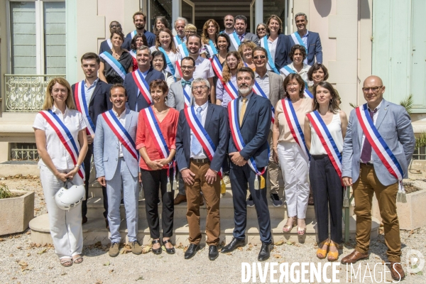 Journée éléctorale à la mairie du 6-8 à Marseille