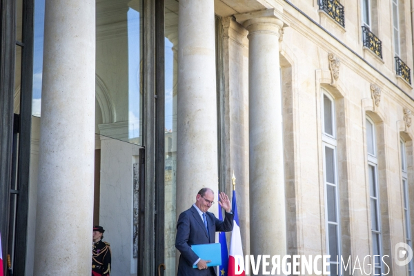 Premier conseil des ministres du gouvernement Castex