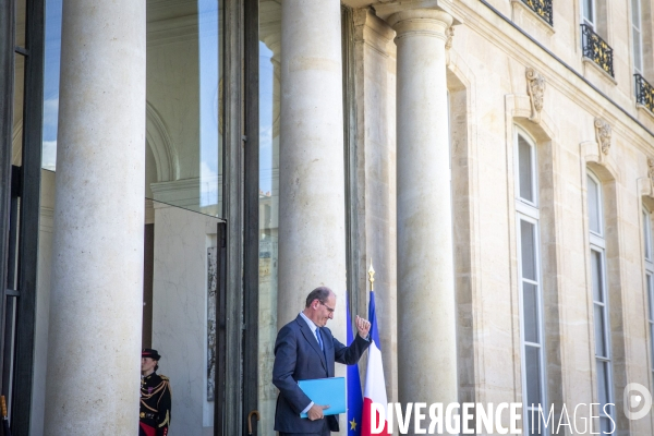 Premier conseil des ministres du gouvernement Castex