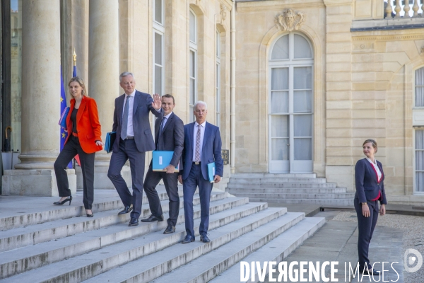 Premier conseil des ministres du gouvernement Castex