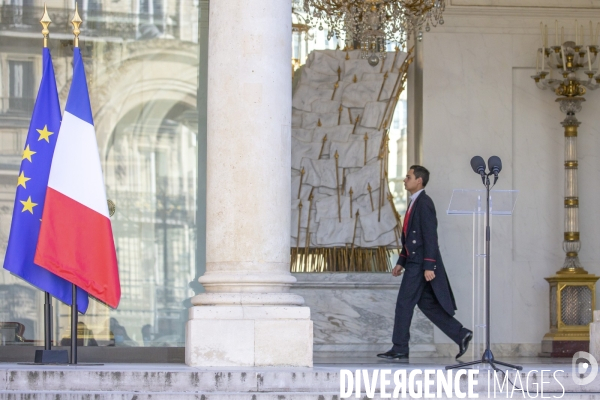 Alexis Kohler, Secrétaire général de l Elysée, annonce la composition du nouveau gouvernement