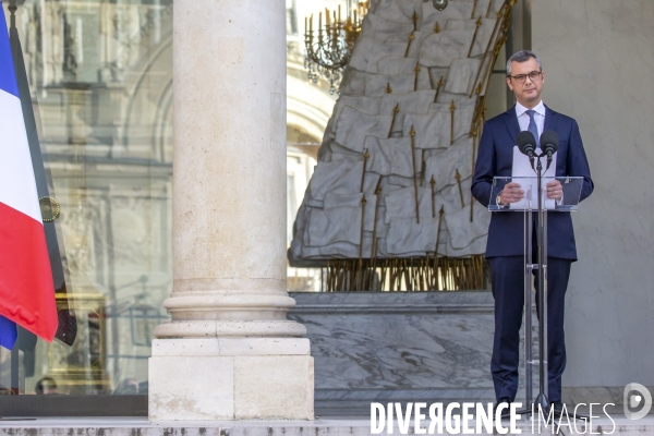 Alexis Kohler, Secrétaire général de l Elysée, annonce la composition du nouveau gouvernement