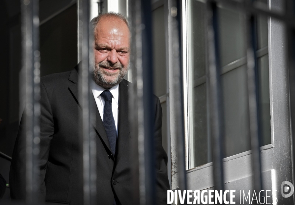 Déplacement d Eric DUPOND MORETTI au centre pénitentiaire de Fresnes