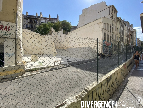 La ville comme avant, rue d Aubagne, Marseille