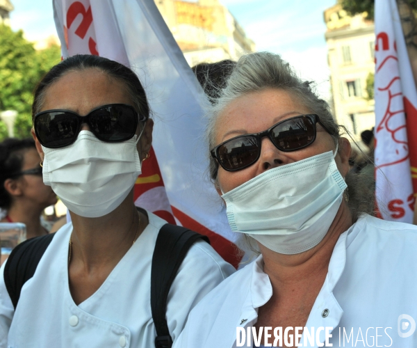 Manifestation du 14 Juilletà Marseille