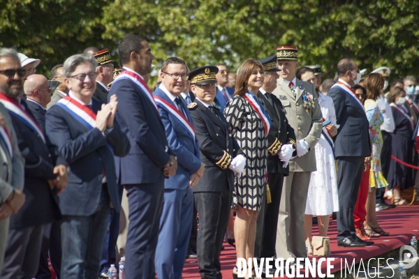 Cérémonie officielle du 14 juillet 2020 à Marseille