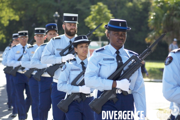 Cérémonie officielle du 14 juillet 2020 à Marseille