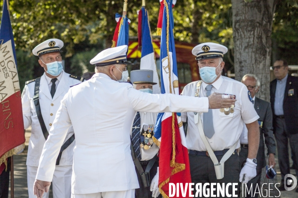 Cérémonie officielle du 14 juillet 2020 à Marseille