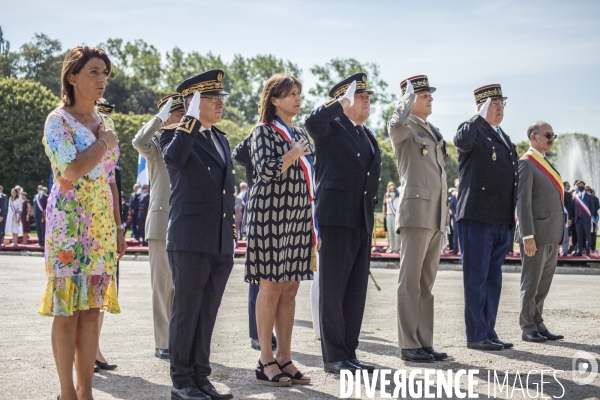 Cérémonie officielle du 14 juillet 2020 à Marseille