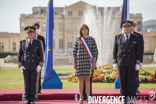 Cérémonie officielle du 14 juillet 2020 à Marseille