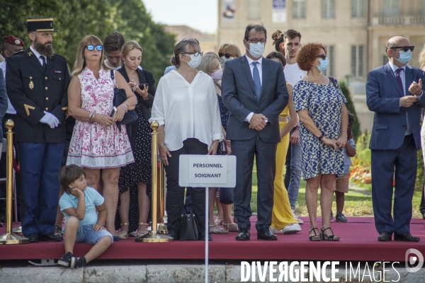 Cérémonie officielle du 14 juillet 2020 à Marseille