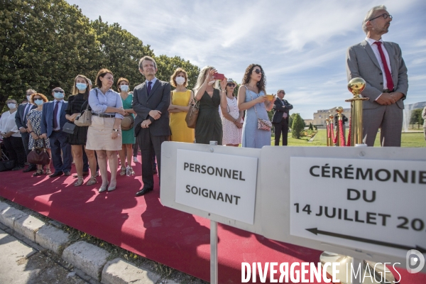 Cérémonie officielle du 14 juillet 2020 à Marseille