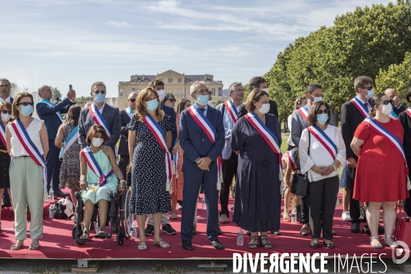 Cérémonie officielle du 14 juillet 2020 à Marseille