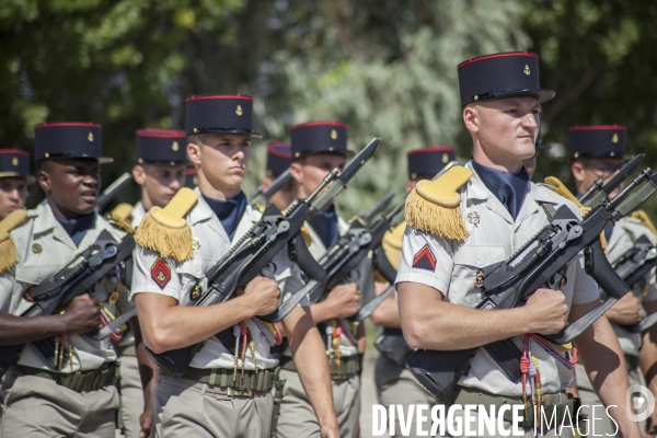 Cérémonie officielle du 14 juillet 2020 à Marseille