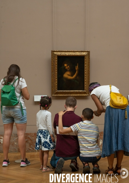 Musée du Louvre. Déconfinement.