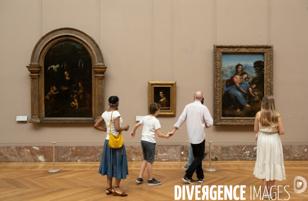 Musée du Louvre. Déconfinement.