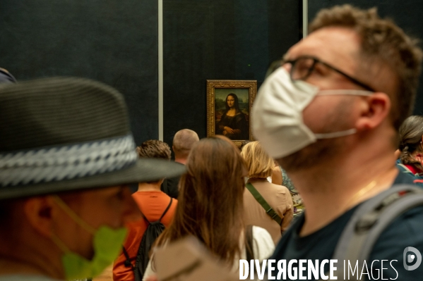 Musée du Louvre. Déconfinement.