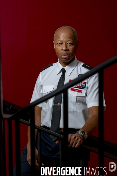 Le général Jean-Marc Vigilant, commandant de l école de guerre.