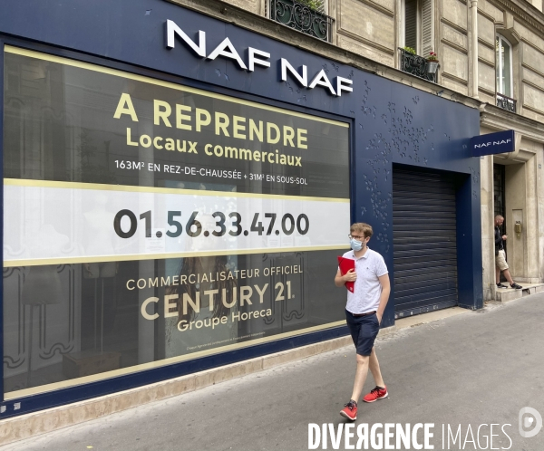 Magasin naf naf ferme rue de rennes