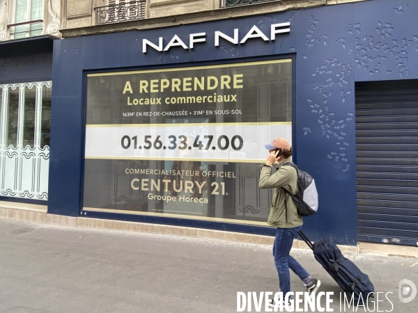 Magasin naf naf ferme rue de rennes