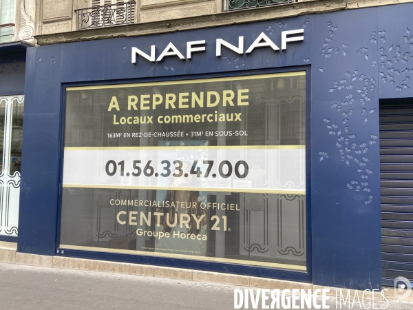 Magasin naf naf ferme rue de rennes