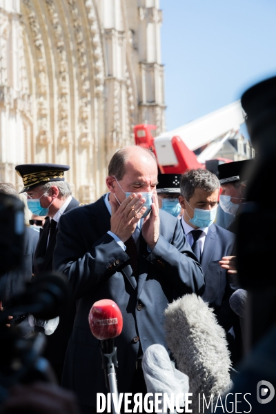 Incendie à la Cathédrale de Nantes