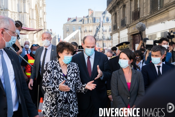 Incendie à la Cathédrale de Nantes