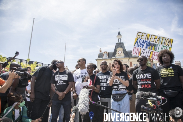 Marche en hommage à Adama Traoré