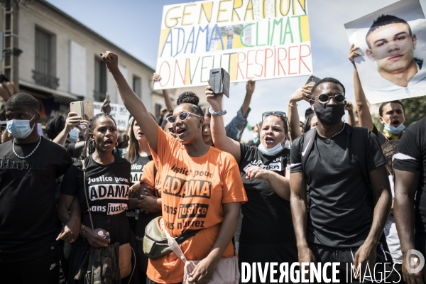 Marche en hommage à Adama Traoré