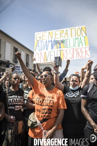 Marche en hommage à Adama Traoré