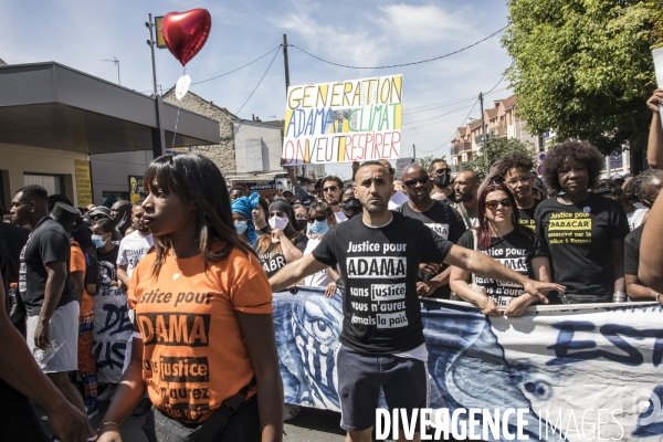 Marche en hommage à Adama Traoré