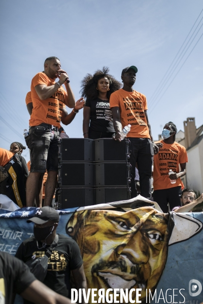 Marche en hommage à Adama Traoré