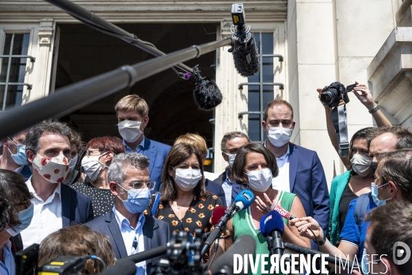 Rencontre entre maires écolos et de gauche à Tours