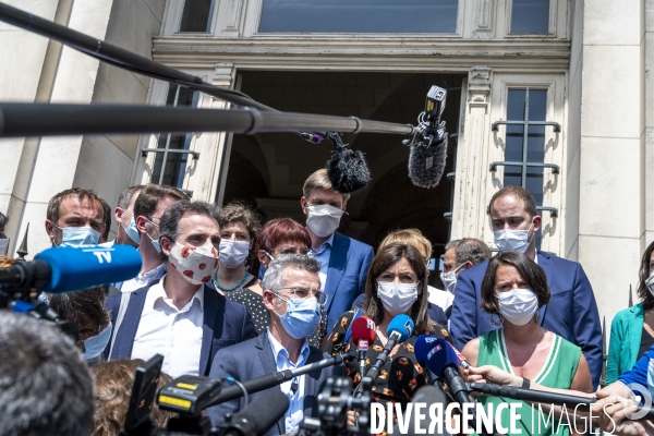 Rencontre entre maires écolos et de gauche à Tours