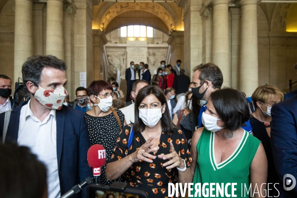 Rencontre entre maires écolos et de gauche à Tours