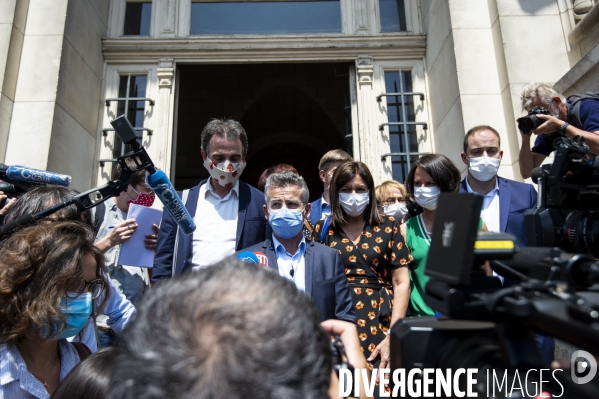 Rencontre entre maires écolos et de gauche à Tours