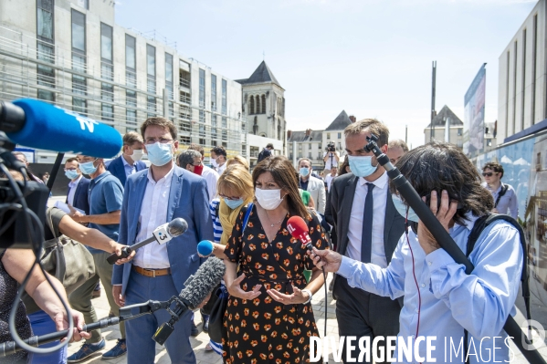 Rencontre entre maires écolos et de gauche à Tours