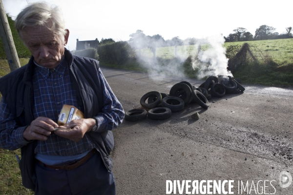 Action de blocage d un train de déchets nucléaires CASTOR