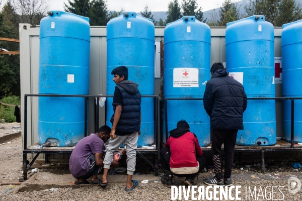 Le camp informel de Vucjak en Bosnie Herzegovine