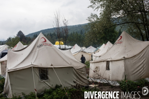 Le camp informel de Vucjak en Bosnie Herzegovine