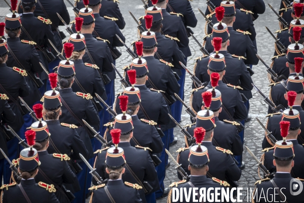 Ceremonie de la fête nationale du 14 juillet 2020