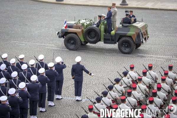 Ceremonie de la fête nationale du 14 juillet 2020